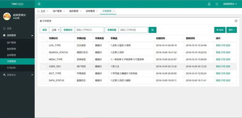 springboot2.x shiro開發的后臺權限管理腳手架